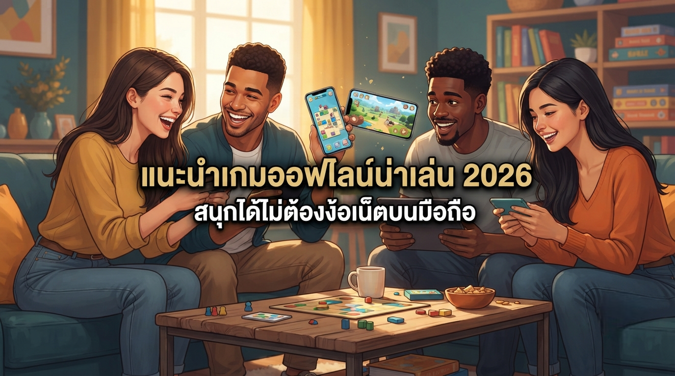 10 Best Offline Mobile Games 2026 เล่นสนุกได้ทุกที่แม้ไม่มี WiFi