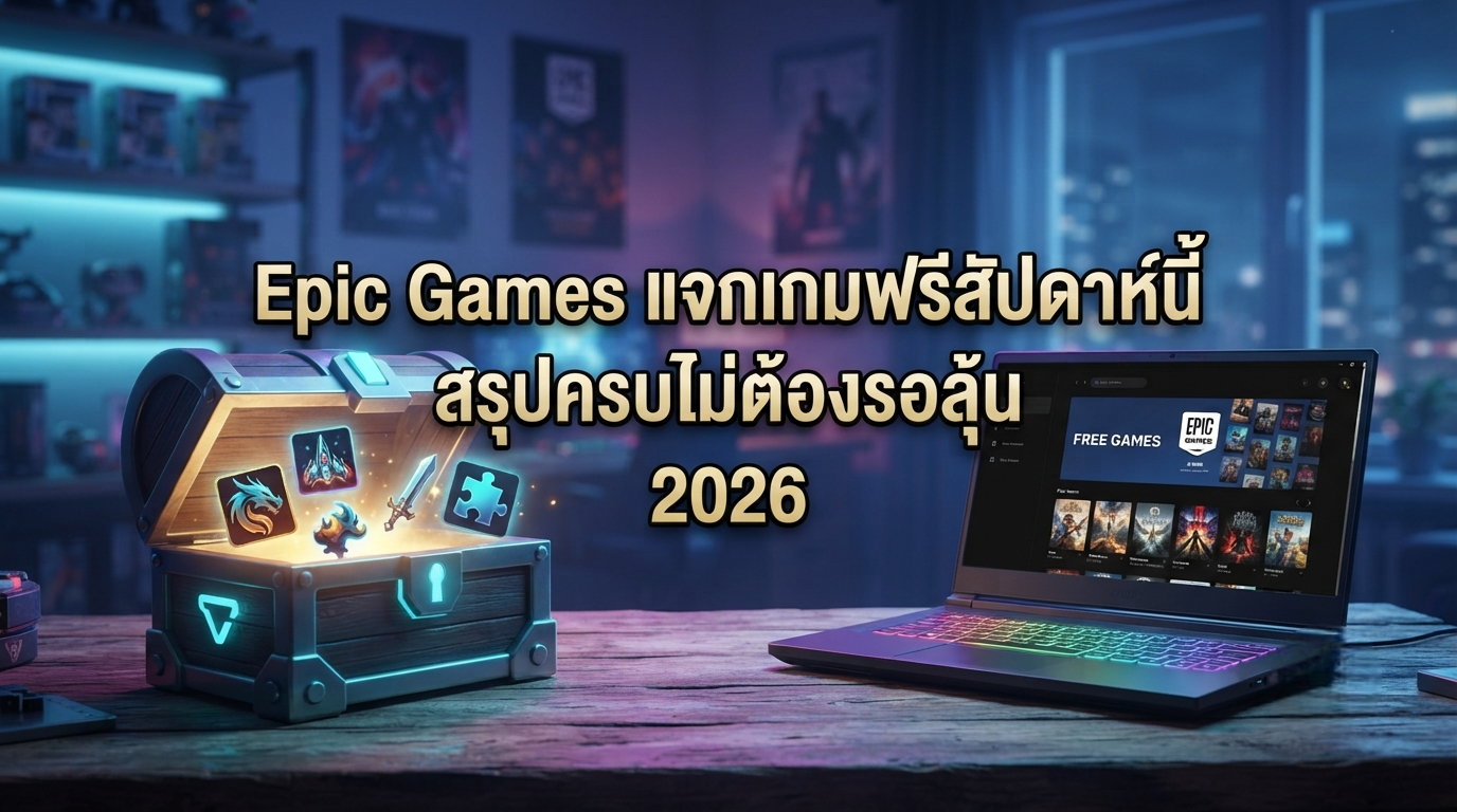 Epic Games แจกเกมฟรีสัปดาห์นี้ สรุปครบไม่ต้องรอลุ้น 2026
